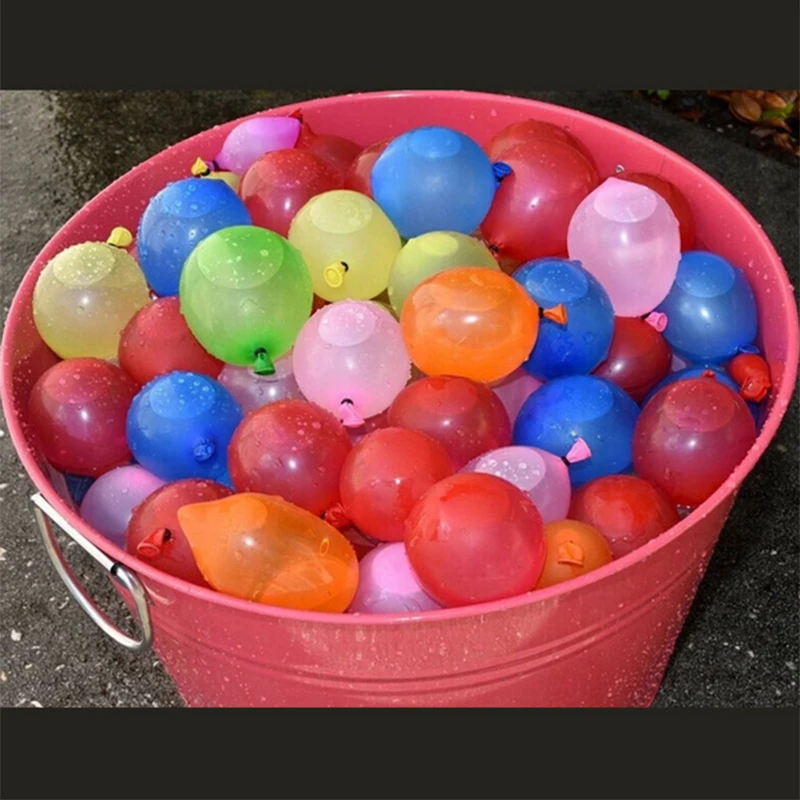 

500pcs/lot Thickened Latex Air Balloon Bunch of Water Balloons Toys Multicolor Inflatable Balloon for Party Birthday Decoration