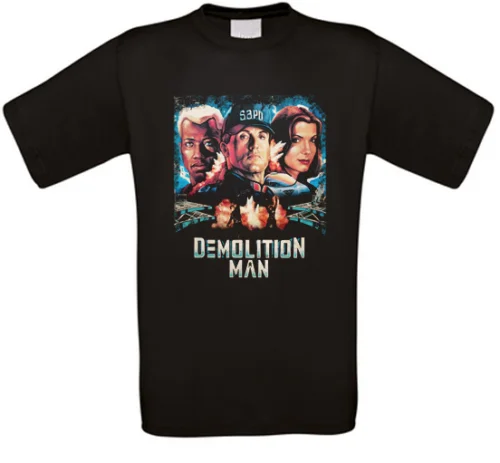 

Demolition MAN CULT MOVIE T-SHIRT ALL SIZES NEW- show original title 2019 Fashion Short