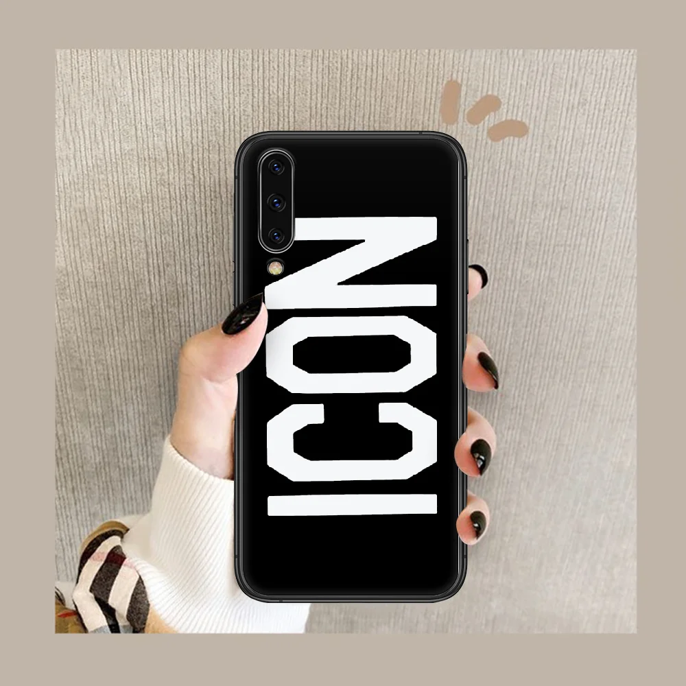 

Trend brand D2 DSQUARED2 Phone Case Cover For Samsung Galaxy A10 A11 A20 E A21 A30 A40 A41 A50 A51 A70 A71 A81 S 4G 5G black