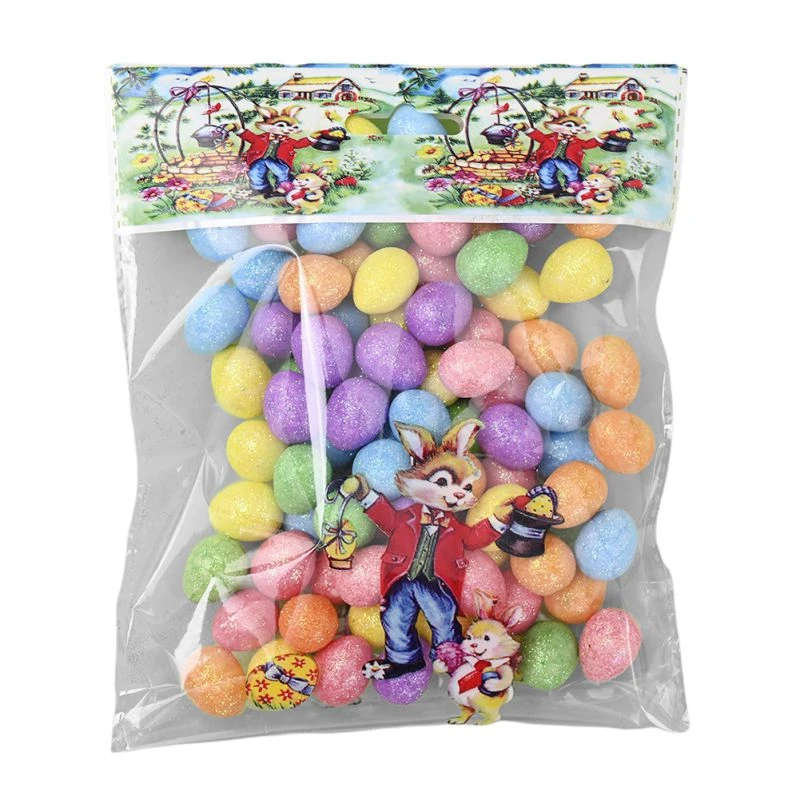 

s Colorful Easter Eggs Foam Eggs Decorative Hanging Ornaments For DIY Crafts Easter Decorations
