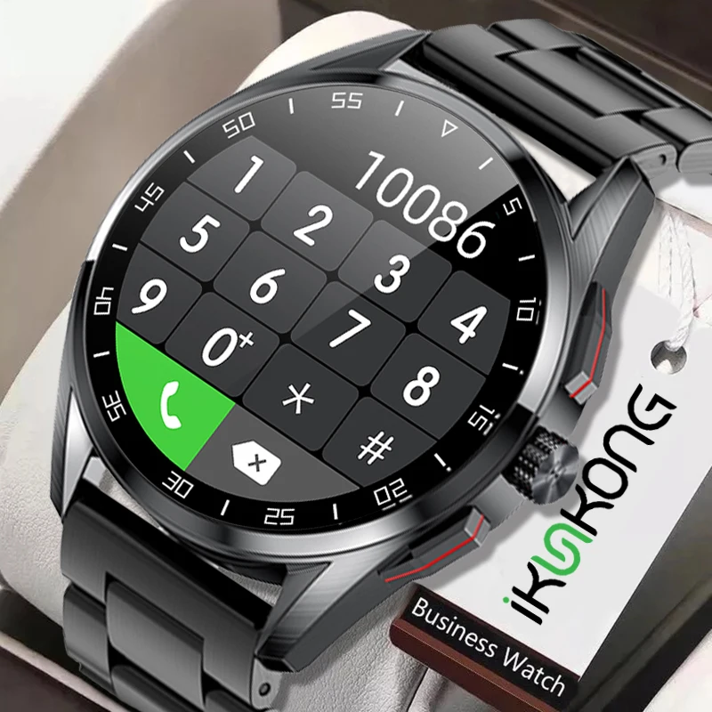 

Мужские Смарт-часы, экран 360*360 HD IPS, Bluetooth, монитор сердечного ритма, IP68, спортивные Смарт-часы для плавания, пользовательские циферблаты для ...
