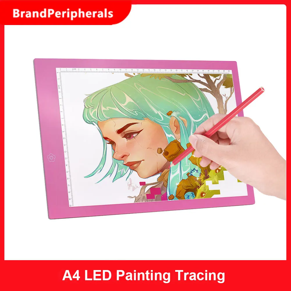 Ультратонкий Светодиодный лайтбокс формата А4 доска для рисования трассировки