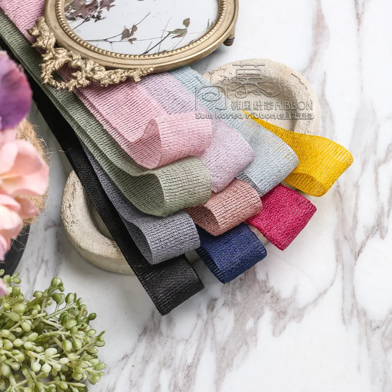 

100yards 10 16 25 40mm mesh ribbon for hair clip hair band head accessories bouquet flower packing diy craft supplies