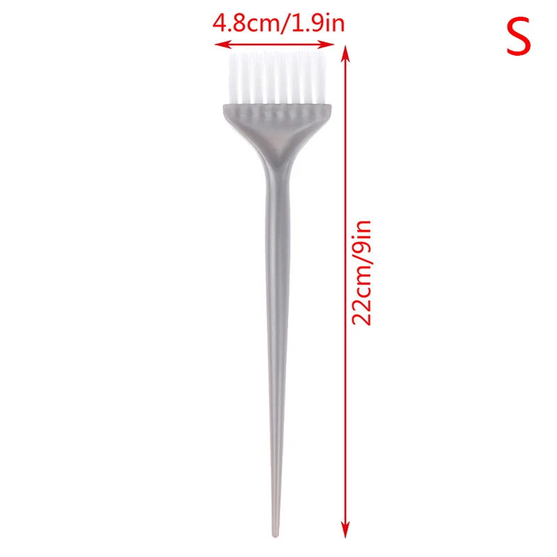 

1Pc Professional Salon Hair Dye Coloring Brushes Dual-Purpose Hair Coloring Dyeing Paint Tinting Comb Salon Hairdressing Grey