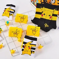 23 pairs pikachu cotton middle tube socks cartoon anime high top personality trendy socks