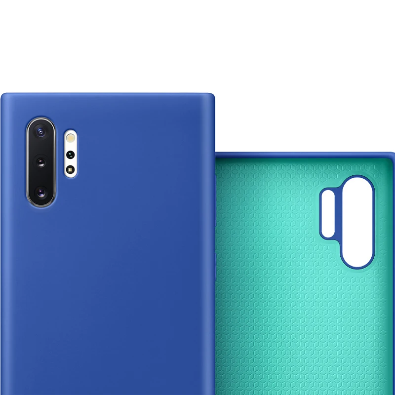 samsung official original silicone case protection cover for galaxy note 10 note10 notex note 10 plus mobile phone housings free global shipping