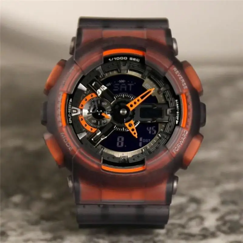 

Hot selling 110 sports and leisure quartz watch LED waterproof digital men's watch all functions can be operated