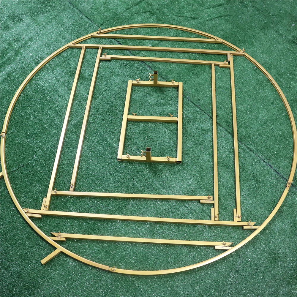 Новый свадебный фон с бриллиантами и аркой из кованого железа креативное кольцо