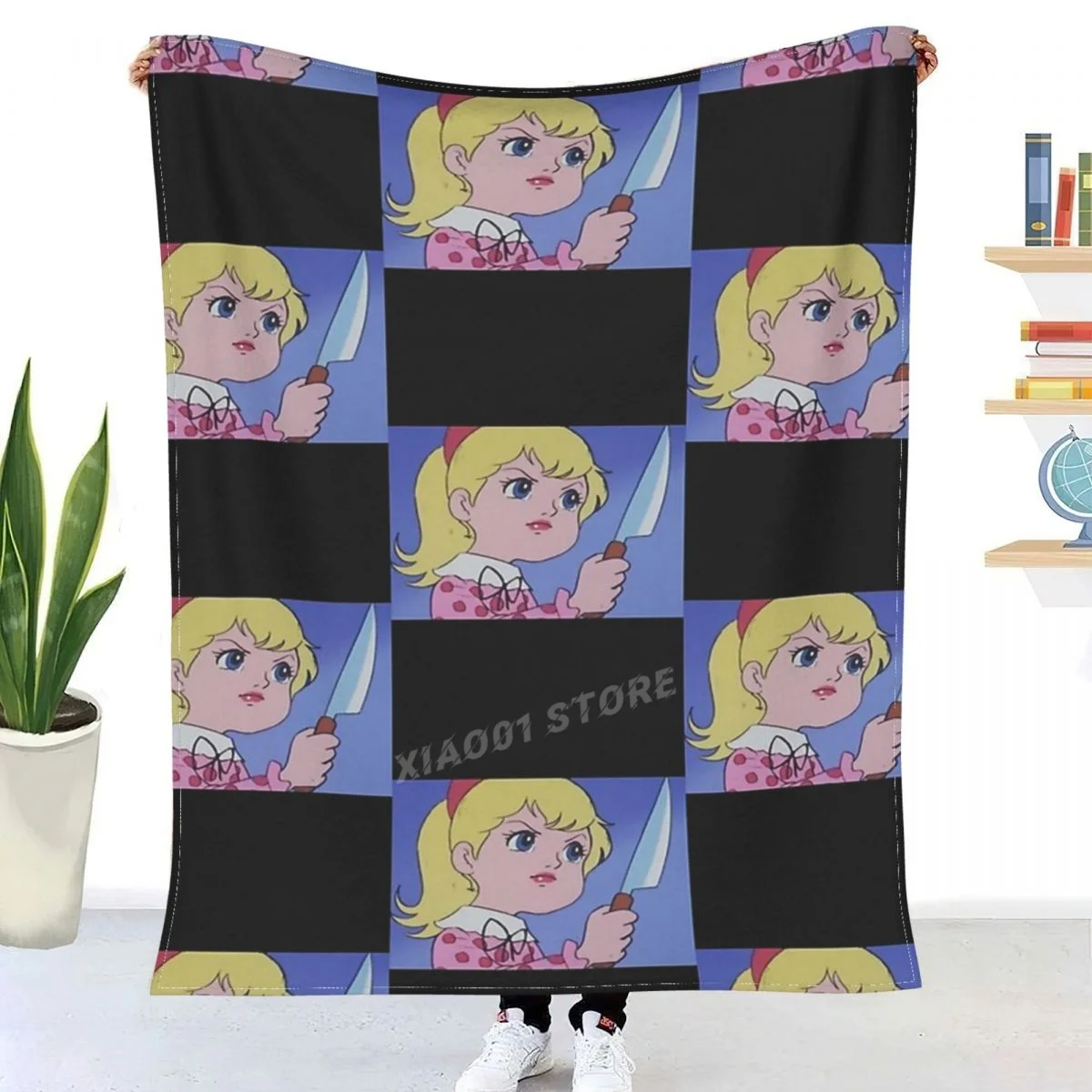 

Sister Of Chargeman Throw Blanket Sherpa Blanket Bedding soft Blankets