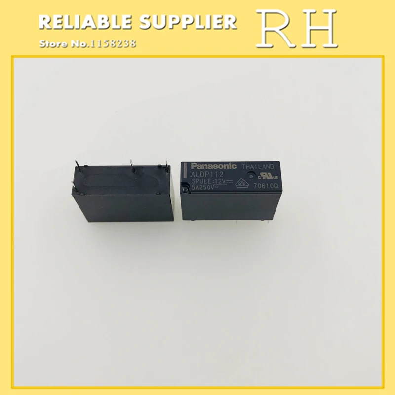 10 шт./лот силовые реле ALDP112 ALDP112w 4PIN 5A группа нормально открытой