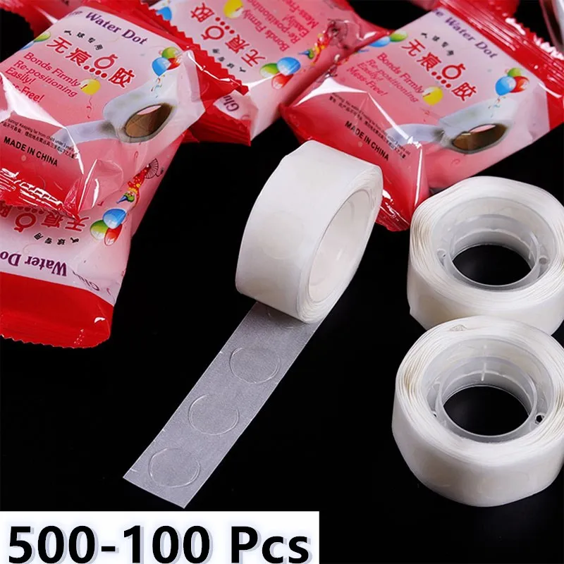 

500/400/300/200/100 Points Balloon Attachment Attach Balloons To Ceiling Wall Stickers Birthday Party Wedding Dress