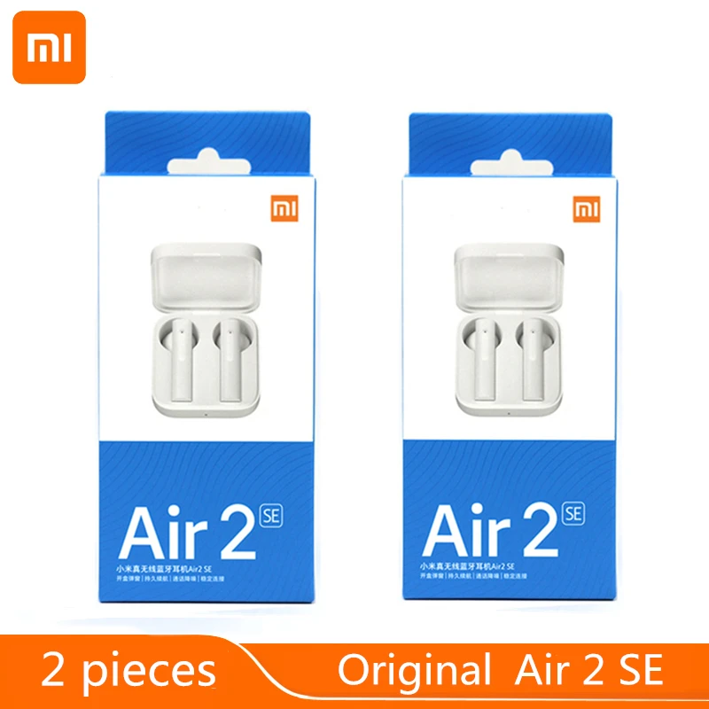 

Оригинальные наушники Xiaomi Air 2SE TWS Redmi AirDots 2, гарнитура Mi True Wireless Bluetooth Air2 SE, наушники AirDots S, 2 шт./лот