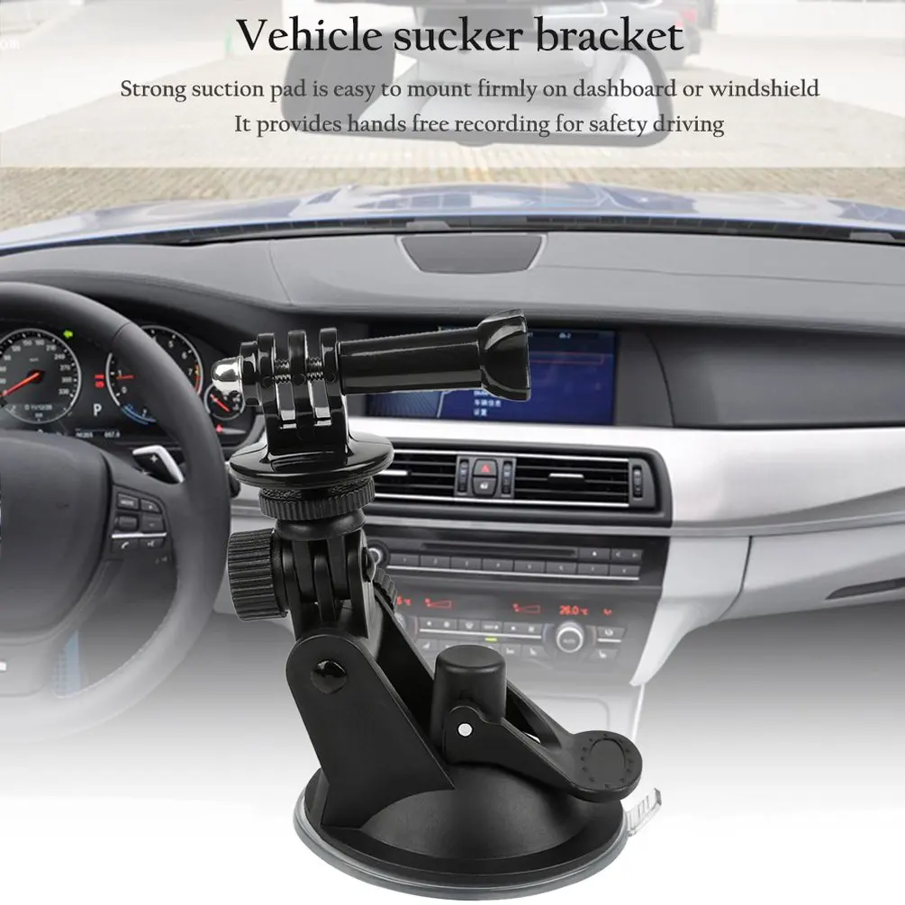 

Car Suction Cup Fixing Holder Car Adapter Windshield Mount Holder Bracket Action Camera Accessories For Gopro Hero Hero 1 2 3 4