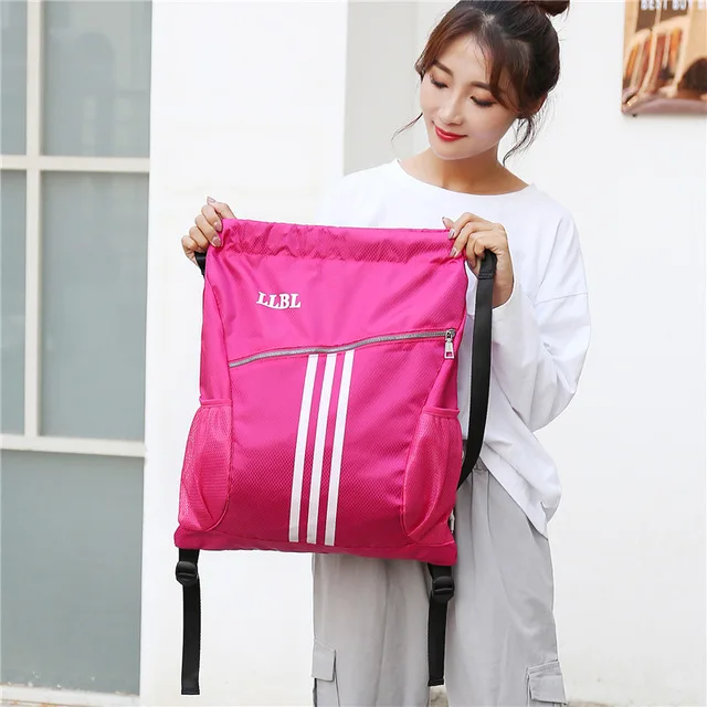 Outdoor Sports Gym Bags Basketball Backpack For Training Bolsas Big Women Fitness Female Travel Yoga Drawstring Men's Bag