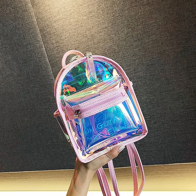 Рюкзак для путешествий ita модный прозрачный школьный мини-рюкзак из ПВХ рюкзак |