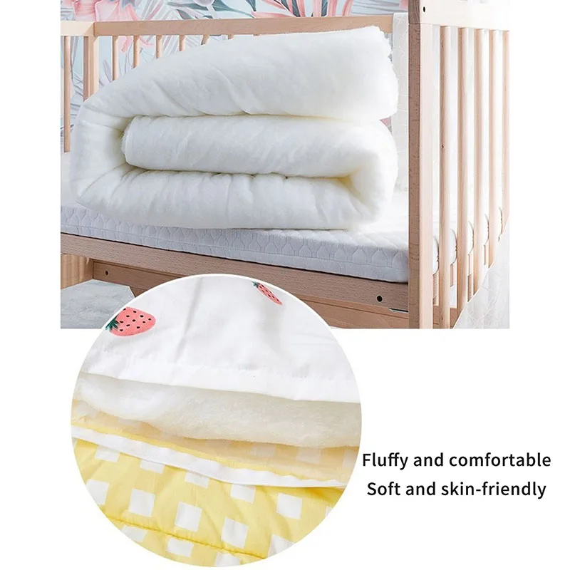

Summer Cool Quilts for Newborns Skin-friendly Bed Cover Washed Cotton Air Conditioned Thin Quilts Children Comfortable Blanket