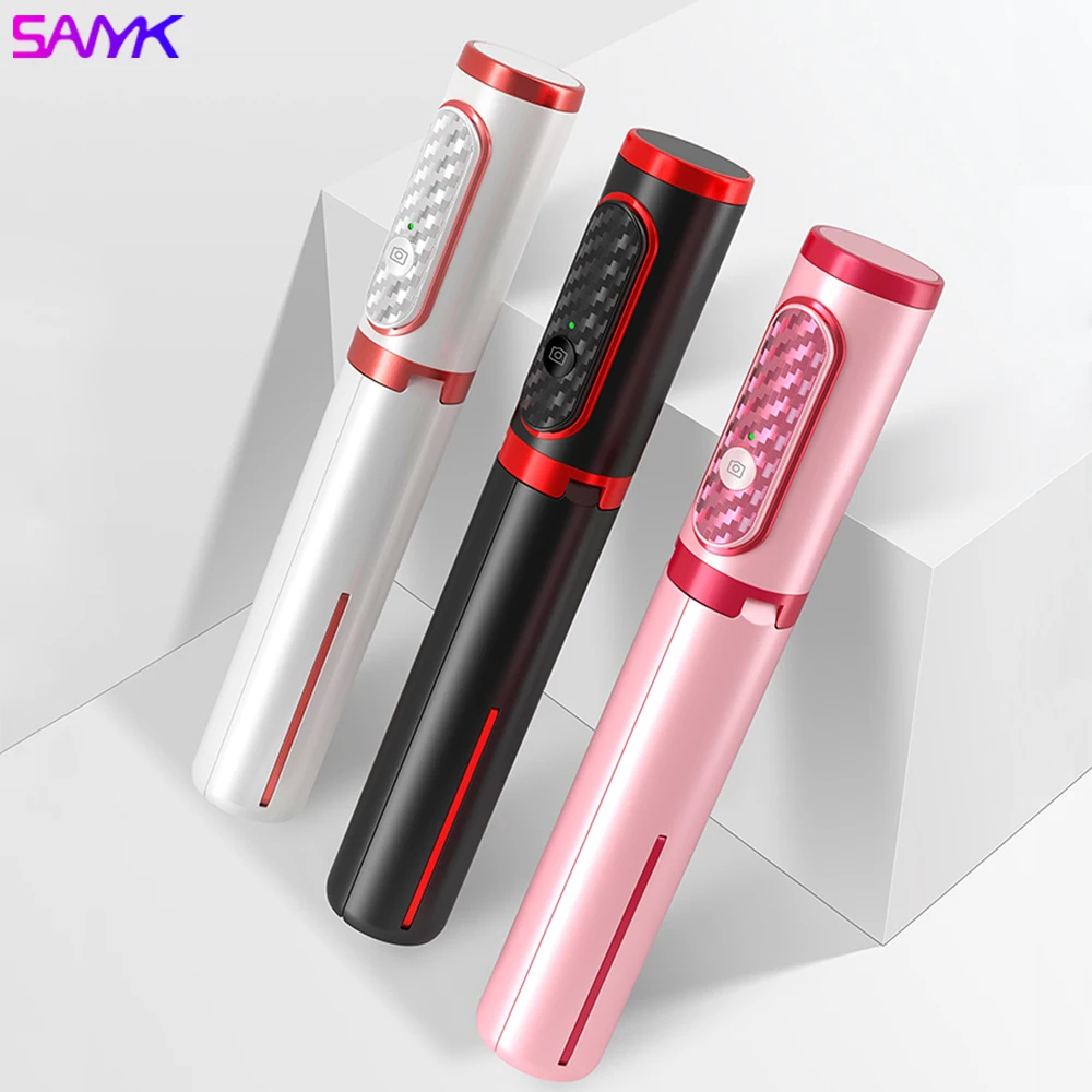 SANYK Bluetooth селфи палка штатив с пультом дистанционного управления алюминиевый