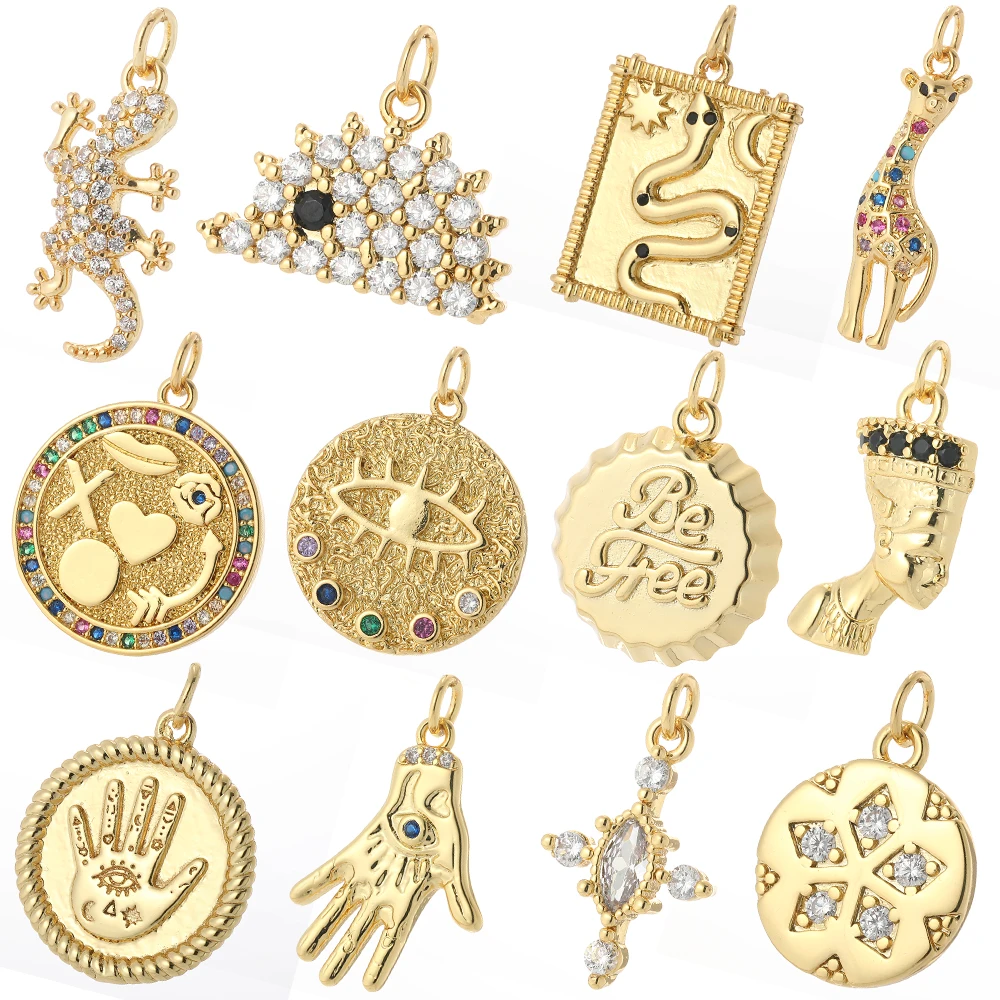 Жираф еж Gecko змея Животные Подвески Серьги Diy для самостоятельного изготовления