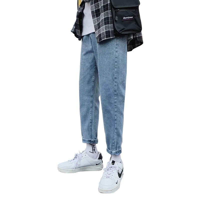 NEW Jeans Men Male Mens Men'S Classic Fashions Pants Denim Biker Pant Slim Baggy Straight Trousers Designer | Мужская одежда