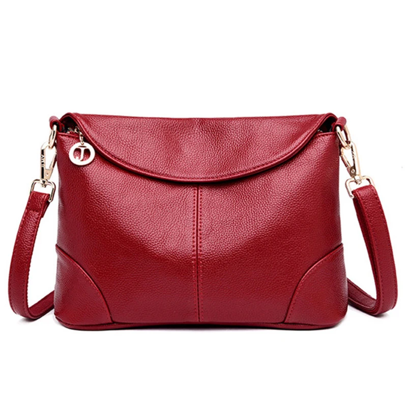 

New Luxury Handbags Women Bags Designer Soft Leather Shoulder Crossbody Bags for Women 2020 Simple Female Branded Trending Bags