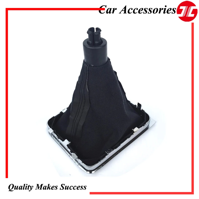 Автомобиль 5 скоростей Ручка переключения передач с кожаными ботинками для VW Passat