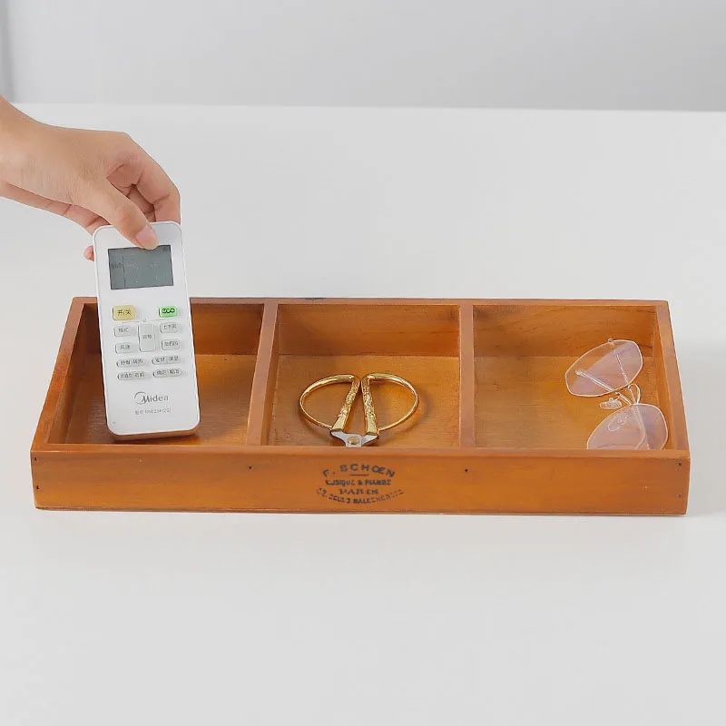 Деревянная коробка для хранения ювелирных изделий в античном стиле