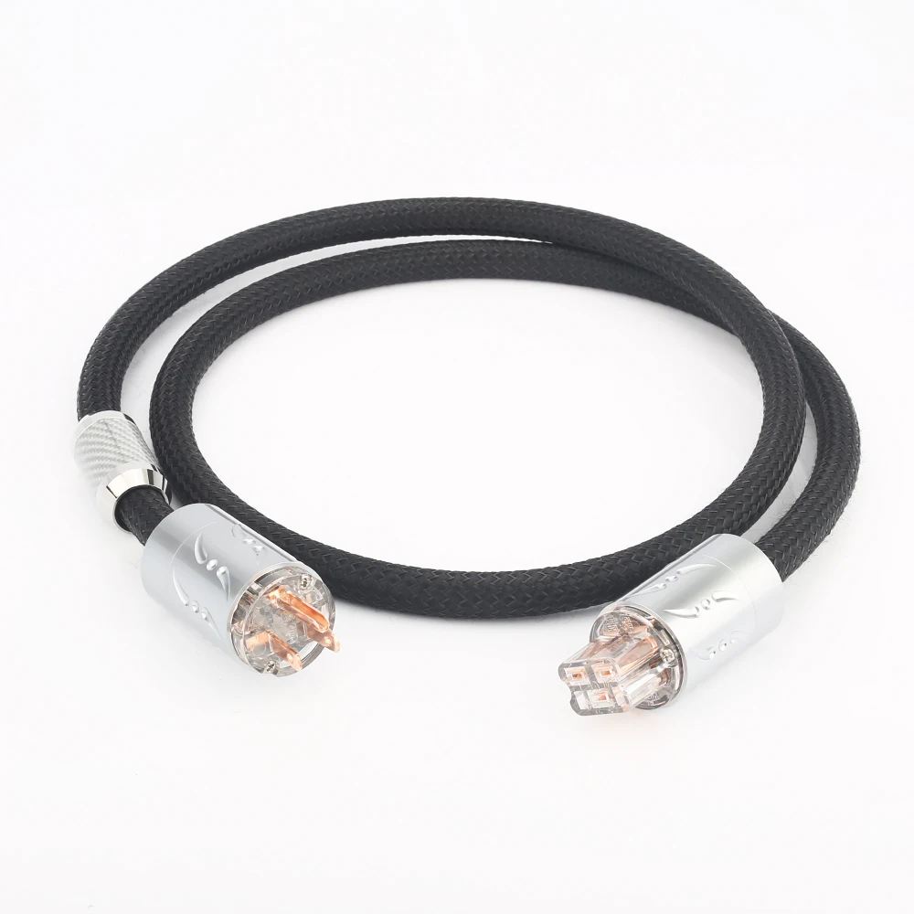 Виборг VP1501 Американский аудиофил кабель питания C19 из чистой меди 20A Amp IEC 100% |