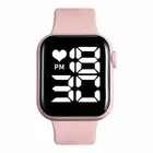 2022 цифровые часы для женщин, светодиодные часы, силиконовые электронные часы, лучшие брендовые роскошные женские светодиодные наручные часы, женские часы