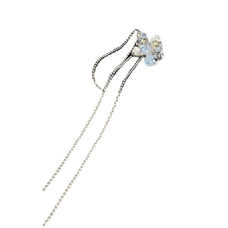 Новинка 2021 модные женские серьги-каффы для ушей милые серьги с длинными