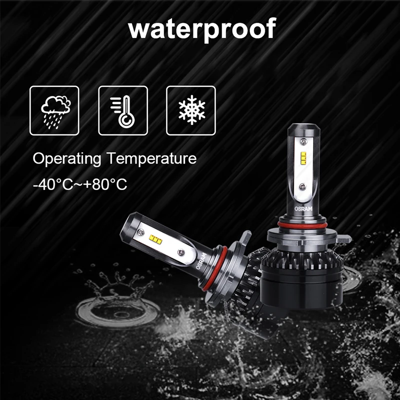 Лампа Ксеноновая Osram 9012 светодиодный головной светильник s HIR2 H7 лампы 12V