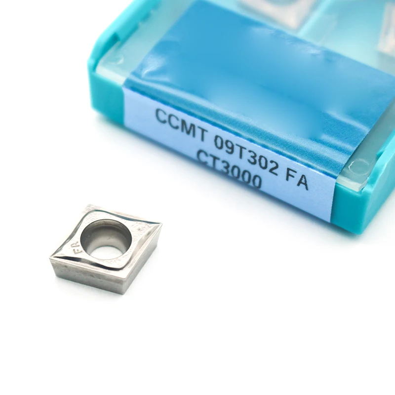 10 шт. CCMT09T302 FA CT3000 внутренние токарные инструменты сертификат класса карбида
