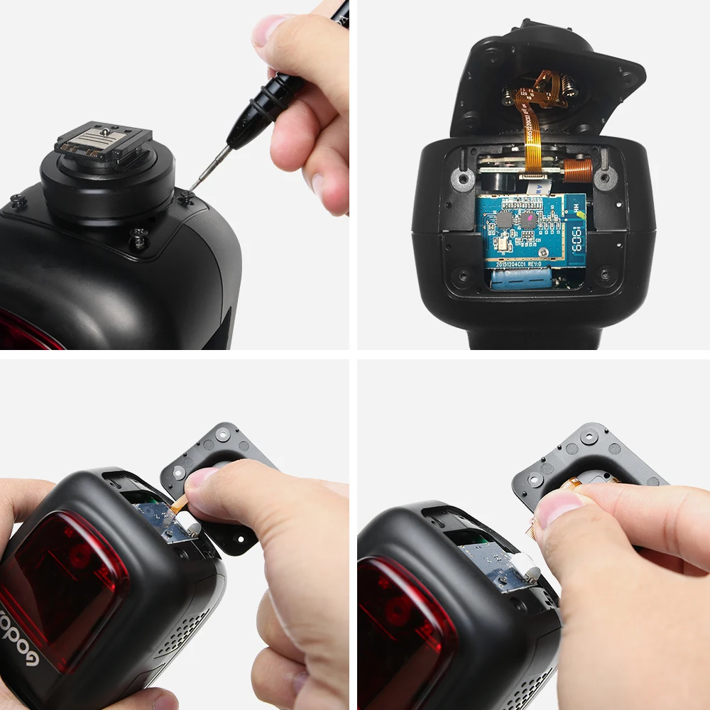 Godox Вспышка V1 V1C V1N V1S V1F V1O V1P Flash Hot Shoe Сменные аксессуары | Электроника