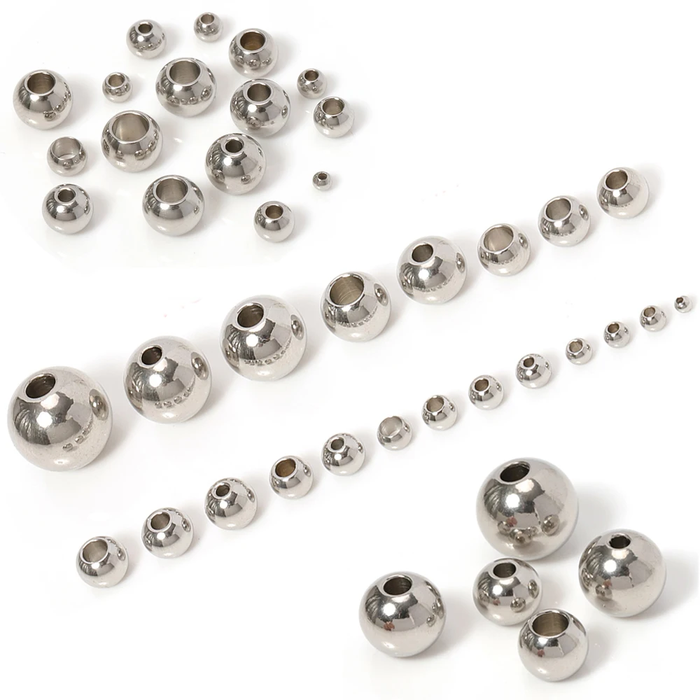 Европейская шариковая прокладка большого отверстия из нержавеющей стали 316L 100