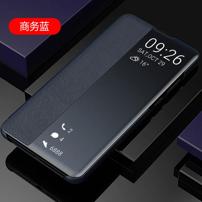 Чехол-книжка для Huawei P10 Plus P20 Pro P30 Lite Mate 10 20 30 кожаный | Мобильные телефоны и
