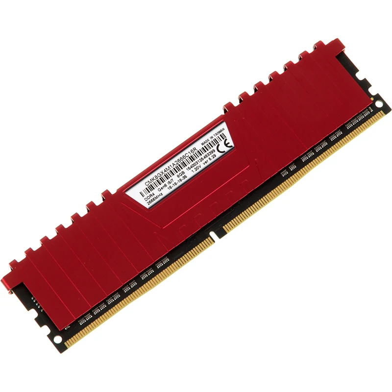 Память DDR4 8Gb 2666MHz Corsair CMK8GX4M1A2666C16R RTL PC4 21300 CL16 DIMM 288 pin 1.2В|Оперативная память| |