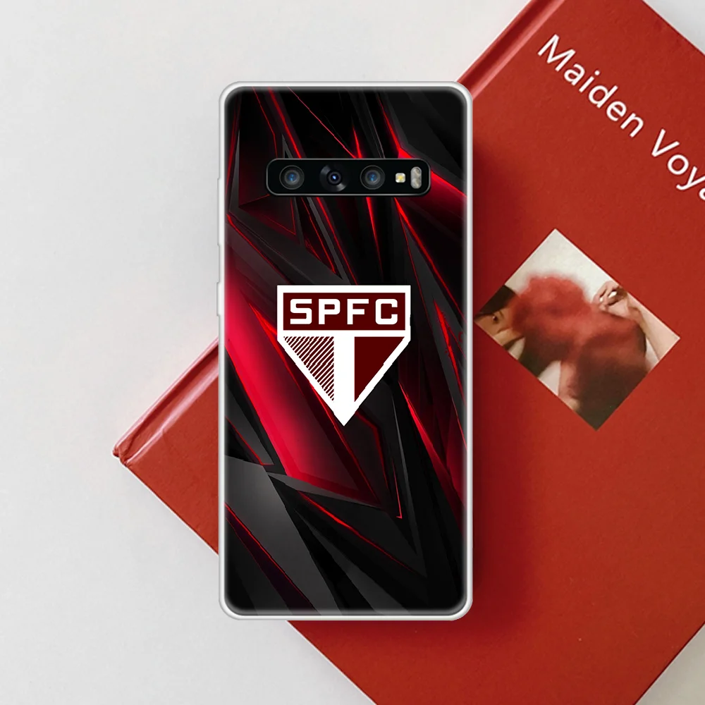 

Sao Paulo Futebol Clube Soccer Phone Case Cover Hull For SamSung Galaxy S M 6 7 8 9 10 20 30 31 Edge Plus E Lite transparent