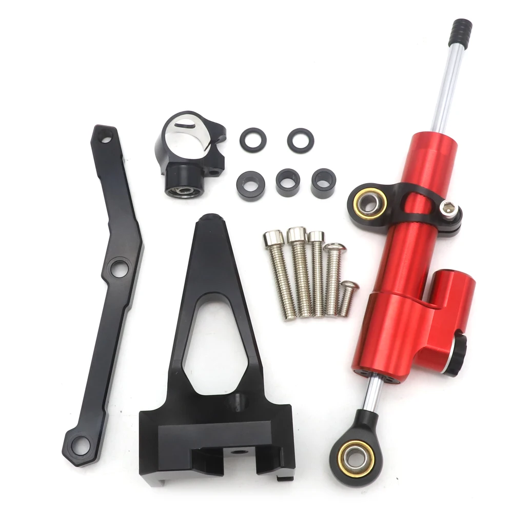 Комплект крепления рулевого демпфера стабилизатора YAMAHA MT-09 MT09 MT 09 2014 2015 2016 2017 с линейным обратным контролем безопасности.