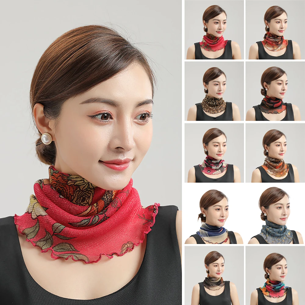 

1/3pcs Outdoor Anti-UV Scarf Shawl Veil Face Neck Protection Cover Headwear Breathable Windproof For Hiking Riding And Climbing