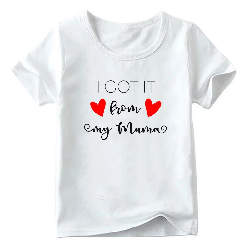 Она получила это от меня я получил его моей мамы подходящие рубашки для и дочки