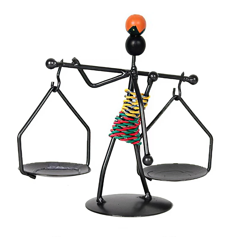 Подсвечник из кованого железа украшение для домашнего стола подсвечник ручной