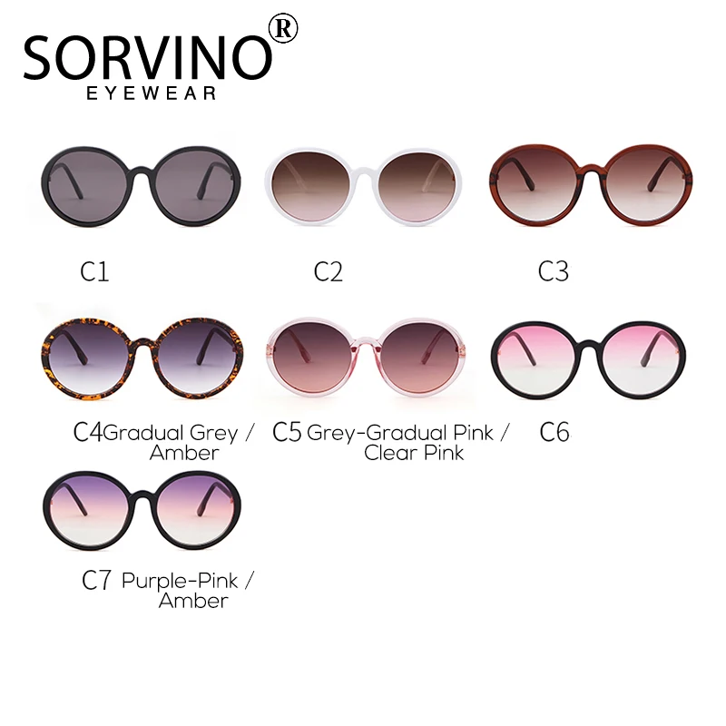 Солнцезащитные очки женские круглые в стиле 90 х P342|Женские солнцезащитные очки| |