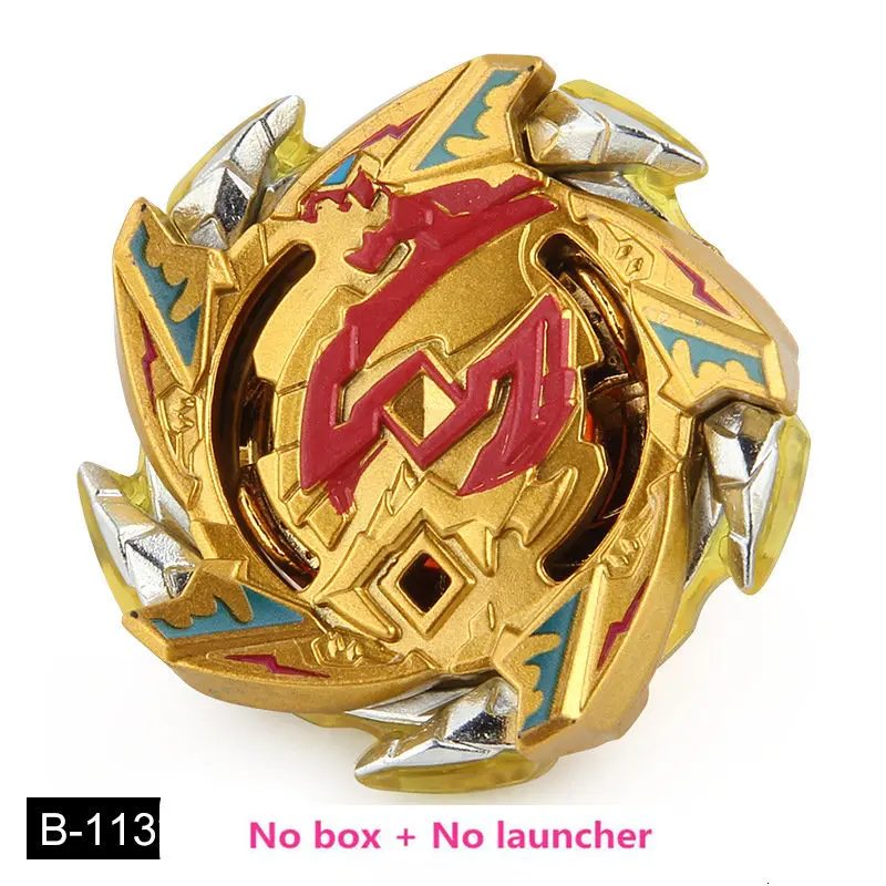 B-113G Новая золотая серия, все модели пусковых устройств Beyblade Burst, игрушки GT Burst, Арена, металл, Бог, фафнир, волчок, Bey Blade, лопасти, игрушки - Цвет: B-113G