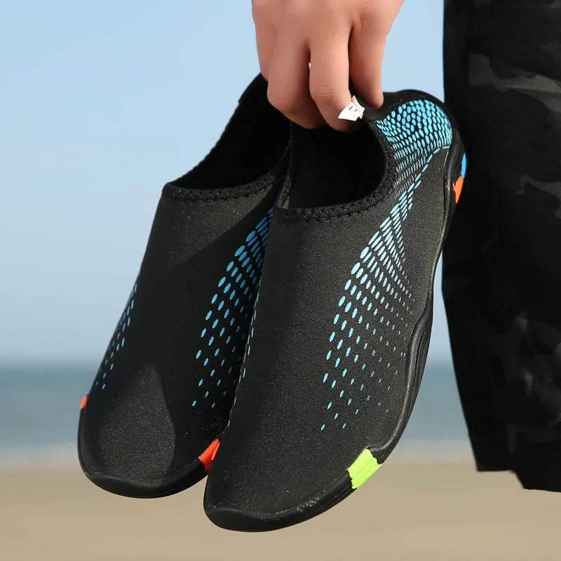 Summer Climbing Sneakers Non-slip Comfortable Quick Dry Aqua Shoes Breathable Soft Upstream Wear-resistant Unisex Trekking Shoes