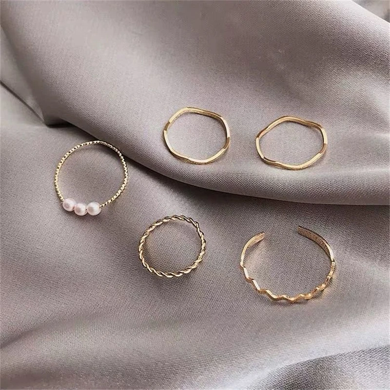 

Punk Metal Rings for Women Geometric Round Hiphop Mens Rings Cool Gold Finger Accessories Ring Charms Joint Ring 2020 Trendy