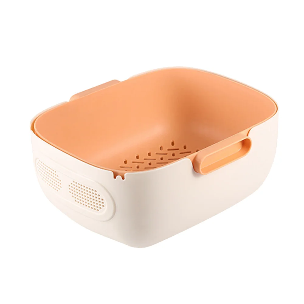 

1Pc Kitchen Washing Basket Creative Fruit Basket Household Draining Basket