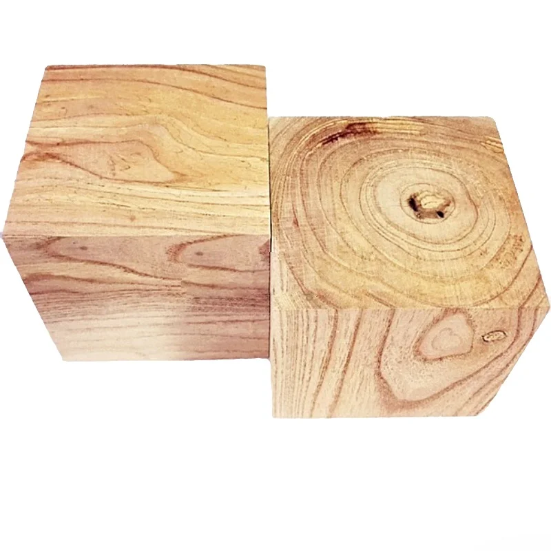 2 шт. 80*80 мм ширина каждой модели деревянные блоки сплошной куб деревянный блоков