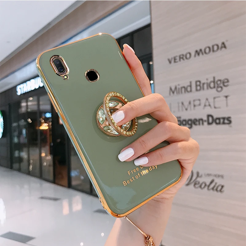 V 11i Laser 6D чехол с покрытием для Vivo Z3 мягкая задняя крышка из ТПУ Z3i силиконовая
