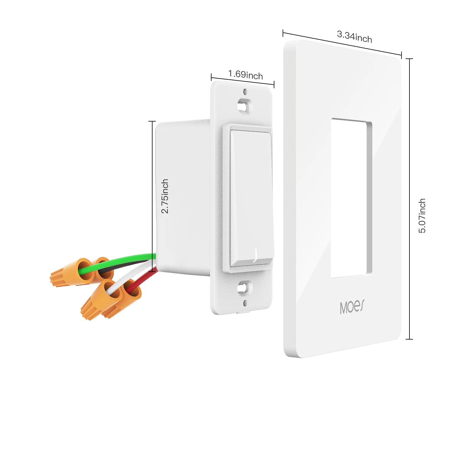 Умный светильник WiFi управление через приложение Smart Life/Tuya работает с Alexa Google Home