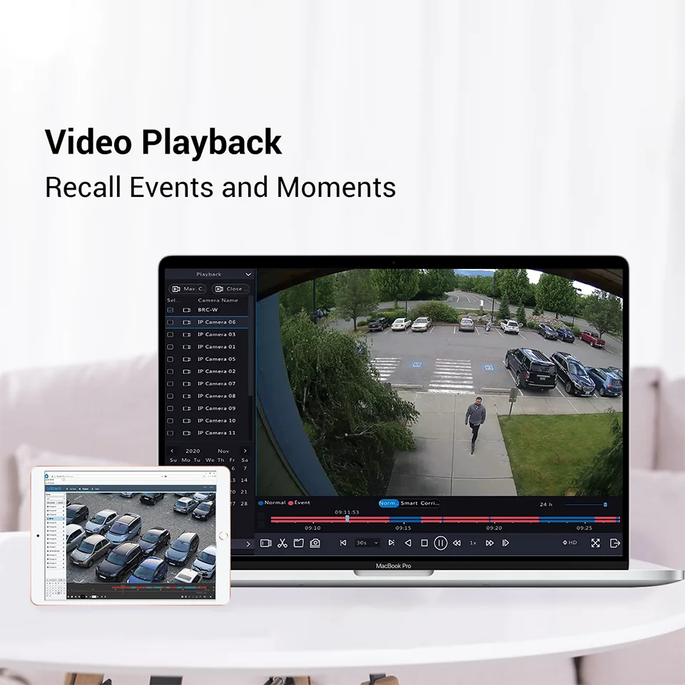 Комплект видеонаблюдения Brillcam 4K 8 Мп каналов POE Nvr 4 IP-камеры 2 ТБ HDD запись звука 24/7 -