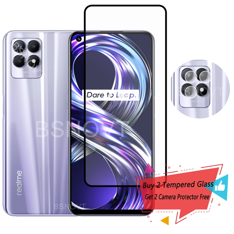 

Glass For Oppo Realme 8i Screen Protector Tempered Glass For Realme 8i 8 i Glass For Realme 8i 8 7i 6 8S 7 5G GT C21 Camera Lens